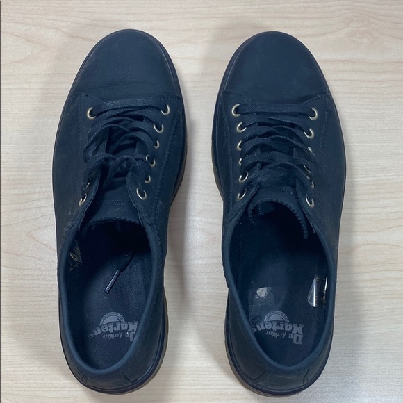 Dr. Martens Farrell Black Leather Sneakers - Picture 4 of 9